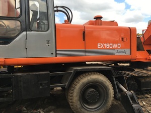 Precio negociable buena condición Original de Japón Hitachi EX160WD se excavadora para la venta - Product Image 3