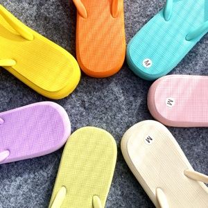 Logo imprimé personnalisé été hommes caoutchouc plage bain douche pantoufles tongs pantoufles en caoutchouc bon marché tongs - Product Image 5