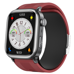 Reloj Inteligente TK66 AMOLED con Bomba de Aire de Goma, Monitoreo de ECG, Respuesta a Llamadas, SOS, Calendario, 4 Días de Autonomía - Product Image 1