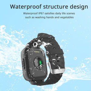 Old Prople Personnes âgées SmartWatch 4G LTE GPS SOS Détection de chute d'urgence Rappel de médicament IP67 Compatible iOS Silicone - Product Image 5