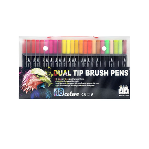 Somagi定制双尖绘画艺术记号笔水彩笔艺术记号笔套装儿童学生 - Product Image 1