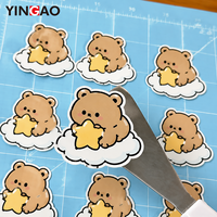 Pegatinas de Alta Calidad, Pegatinas Personalizadas Core-Kawaii, Vinilo Troquelado Resistente al Agua, Calcomanías con Logotipo Personalizado para Decoración de Pequeñas Empresas