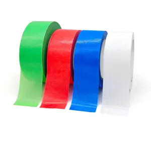 Groothandel Uv-Resistente Maskerende Stucband Pe Polyethyleen Buiten Vinyl Stucwerk Maskeerdoek Ducttape