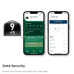 Muslim xách tay nhẹ điện tử truy cập ứng dụng điều khiển thông minh wakeup Fard nafi cầu nguyện giúp bạn focaus cầu nguyện - Product Image 4