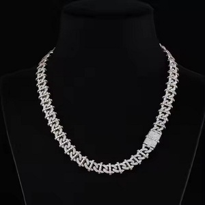 เครื่องประดับฮิปฮอป10K/14K/ 18K สร้อยคอแนวฮิปฮอปคิวบาน - Product Image 1