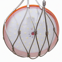 Bolsa Protectora de Malla de Cuerda Duradera de Acero Inoxidable SS304 Modelo YT02 a Prueba de Manipulaciones para Mochila Escolar de Jardín de Infantes, Casco y Lámpara