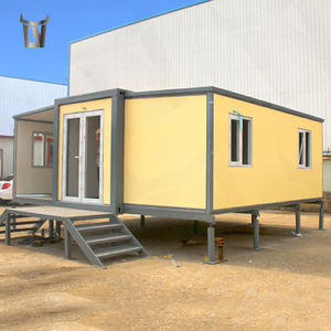 Maison de conteneur maritime préfabriquée extensible de luxe moderne de 40 pieds, 30 pieds, 20 pieds, avec énergie solaire, chambre à coucher sur roues, à vendre - Product Image 3