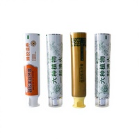 Tubes d'emballage de dentifrice en aluminium-plastique laminé 12,7-35 mm, écologiques, de qualité alimentaire, avec bouchon à vis, impression UV personnalisée