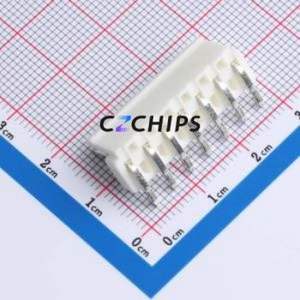 W396110K-7PY2113 Wire-to-Board Pin Header Bent Lead Through Hole,P=3.96mm Connector 1x7P 3.96mm Right Angle Insert VH - Product Image 2