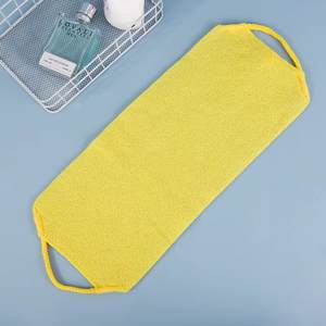 Cinturón de Baño Tejido Rosa, Exfoliante para la Espalda, Correa Elástica para Jalar hacia Atrás, Toallita Hipoalergénica Ecológica para Ducha - Product Image 6