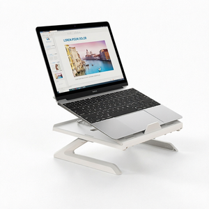 Soporte Ligero y Portátil para Laptop/Tablet <span class=keywords><strong>Chicon</strong></span>, Ajustable y Plegable, de ABS/Plástico, con Diseño Ventilado - Product Image 1