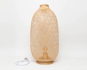 Bamboo Floor <b>Lantern</b> Standing Light Woven Basket Lamp Boho Rustic Plug in <b>Rattan</b> Base Home Decor Vietnam Supplier - Product Image 1