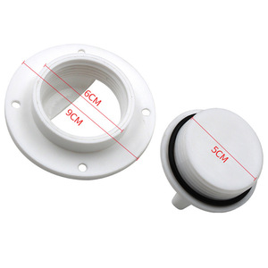 ISURE MARINE Drain <b>Plug</b> Plastic Boat Marine Hardware <b>Replacement</b> Part For Yacht Ship Outflow Valve - Product Image 2