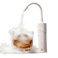 Fumoir à cocktails portable, machine à fumer les boissons, infuseur de fumée pour whisky, cocktails, aliments, outils de bar