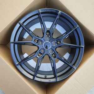 Jantes en alliage <span class=keywords><strong>KOKO</strong></span> de 19 pouces, jantes en alliage pour voitures particulières, disques, série Flow-Formed FF597, revêtement noir - Product Image 4