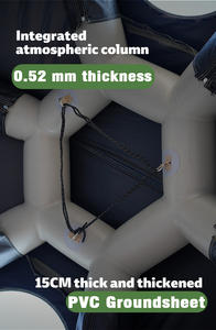 เต็นท์ทรงโดมพองลมได้4.5ม. สำหรับกิจกรรมกลางแจ้งเต็นท์พักแรมแบบออกซ์ฟอร์ด - Product Image 4