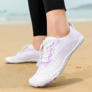 Zapatos de Agua con Parte Superior de Malla, Suela de Goma Antideslizante, Unisex, para Playa, Verano, Punta Cerrada, Entresuela de EVA - Product Image 1