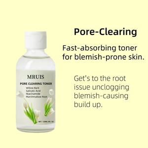 Tonique à l'écorce de saule naturelle et à l'acide salicylique avec de la niacinamide <span class=keywords><strong>pour</strong></span> les peaux sujettes à l'acné |   Nourrir en profondeur et éclaircir |   Formule douce - Product Image 4