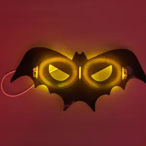 new arrival glow in the dark halloween horror party favor glowing mask costume