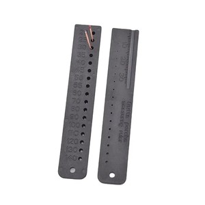 JINGC <strong>Endodontic</strong> File Measuring Ruler with <strong>Gutta</strong> <strong>Percha</strong> Point Cutter Gauge Dental Root Canal Size Measurement Instrument - Product Image 5