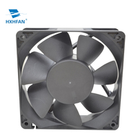 Ventilateur axial DC 120x120x38mm, pales en plastique étanches, roulement à billes, 12/24V, ventilateur de refroidissement d'air, OEM ODM pour équipement de test NEV, CE