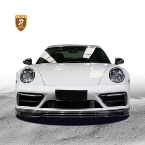 Kit carrosserie en fibre de carbone sèche de style TR pour <span class=keywords><strong>Porsche</strong></span> <span class=keywords><strong>911</strong></span> 992 SD, lèvre avant, jupes latérales, diffuseur arrière, kit carrosserie, pièces de carrosserie automobile - Product Image 6