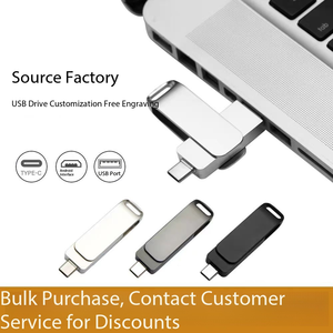Memoria <span class=keywords><strong>USB</strong></span> 2.0 Giratoria de 128GB, Metálica, Portátil, Precio de Fábrica - Product Image 4