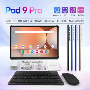 Máy tính bảng 11 inch 5G tốc độ cao kèm bàn phím chuột, RAM 16GB, bộ nhớ 1TB, Android, SIM kép, máy tính bảng 5G - Product Image 2