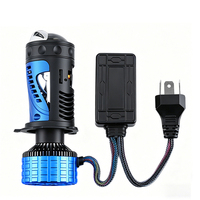 JHS OEM Bombillo Dual Fish Eye Laser Hi/Lo Beam Headlamp Lens H4 Mini Bi-LED Projector Headlight Bulb for Car Scooter Motorcycle