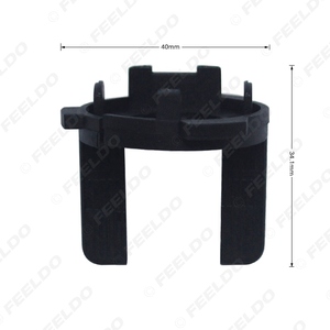 Adaptateur de support d'ampoule au xénon H7 pour voiture, 2 pièces, pour VW New Lavida Octavia Polo <span class=keywords><strong>Touran</strong></span> Tiguan, prise de phare - Product Image 5