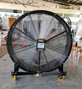 Ventilador de motor sin escobillas PMSM DC de alta eficiencia y bajo ruido de 47 pulgadas para gimnasio interior Ventilador industrial eléctrico HVLS para industrias agrícolas - Product Image 2