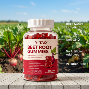 OEMBeet Root <b>Gummies</b> Natural Antioxidant Supplement Boost Energy Improve Complexion Immune Support Dietary Supplement For Adults - Product Image 6
