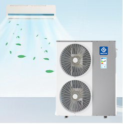 Pompes à chaleur air-eau Nulite 16KW 18KW 20KW EVI R32, pompe à chaleur pour radiateur et chauffage au sol EVI R32 - Product Image 4