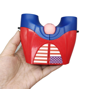 Jumelles SECOZOOM America pour enfants, observation des oiseaux, randonnée, verre optique 8x, prisme BAK4 Porro pour l'astronomie - Product Image 1