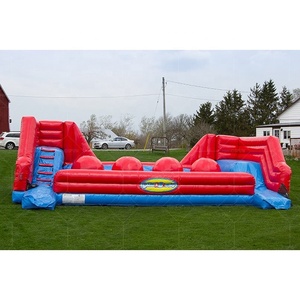 Pista inflable de doble carril para adultos Wipeout Big Baller, usada para circuitos de obstáculos inflables, de Fábrica de Inflables - Product Image 5