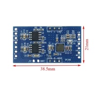 Module de contrôle de volume électronique, carte d'amplificateur audio numérique 3W, régulateur de volume réglable par bouton avec fonction de silence