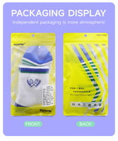 LINGTU Vente en gros Chaussettes en tissu éponge de haute qualité, blanches et noires, épaisses, avec semelle en coton