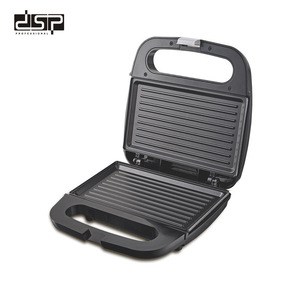 Dsp Dansong Mini Sandwich Maker Kc1170 Noir 2 Tranches Grille-Pain Portable Électrique avec Prise Européenne - Product Image 2