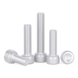 Tornillo de Cabeza Cilíndrica de Aleación de Aluminio 6061 M2 M3 M4 M5 M6 M8 M10 - Product Image 1