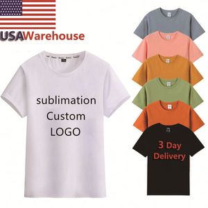 Camisetas de Poliéster con Sensación de Algodón Unisex, 100% Poliéster, para Sublimación, Impresión con Impresora de Tinta, Personalización de Logotipos, Disponibles en Almacén de EE. UU. - Product Image 2