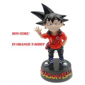 Figurine de dessin animé personnalisé en PVC Son Goku, jouet de <span class=keywords><strong>collection</strong></span>, affichage, cadeau, maison, voiture, décoration, ornement - Product Image 2