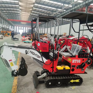 Mini-pelle approuvée CE EPA HT08 0.8t 1t 1.5t 1.8t 2t, petit excavateur à prix compétitif - Product Image 2