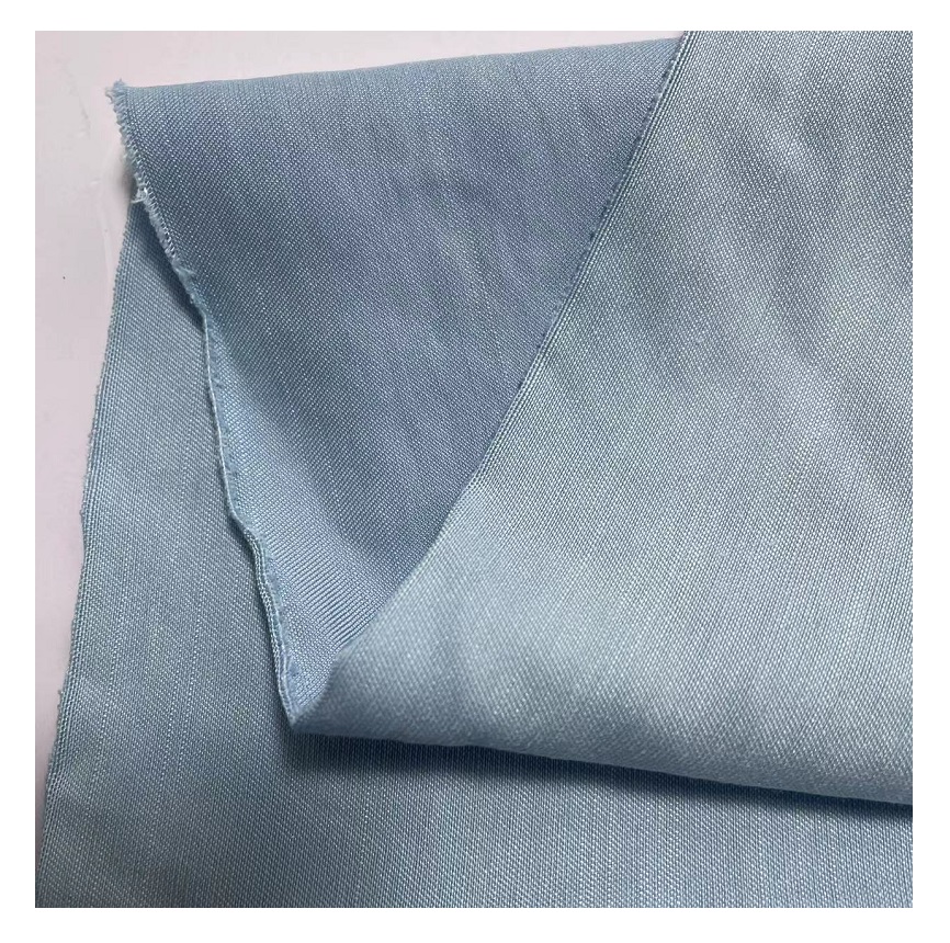 DXX $0,01 образец услуги 65% вискоза 35% полиэстер однотонная высококачественная ткань