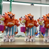 Figurines miniatures personnalisées Kawaii en PVC, fabricant de figurines d'art en PVC, service OEM/ODM 2D à 3D, fabricant direct de sculptures Pop