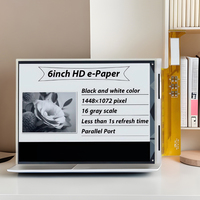 Kustom Multi ukuran 1.54 2.13 2.66 2.9 4.2 5.83 7.5 10.2 inci tiga warna tampilan e-ink Epd Monitor e-kertas modul E tinta tampilan