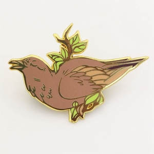 2018 Badge in metallo smaltato promozionale Bottoni personalizzati - Product Image 3
