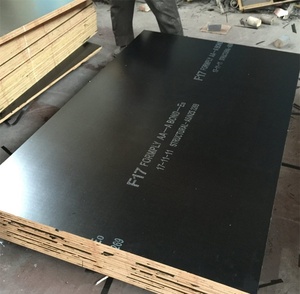 Contrachapado Fenólico Negro de 4x8 18mm de la Mejor Calidad a <span class=keywords><strong>Precio</strong></span> de Fábrica, Resistente al Agua E2 para Encofrados de Construcción - Product Image 5