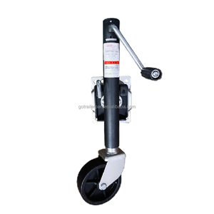 <span class=keywords><strong>Roue</strong></span> de remorque GO TRAILER 1200 LBS 6 pouces en nylon, <span class=keywords><strong>roue</strong></span> <span class=keywords><strong>jockey</strong></span>, poignée moulée par pulvérisation, cric de remorque à <span class=keywords><strong>roue</strong></span> unique pour remplacement/<span class=keywords><strong>réparation</strong></span> - Product Image 1