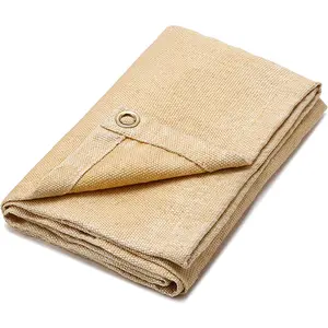 1000 Degree C Vermiculite Coated High Silica Fiberglass Cloth Welding Blanket