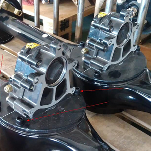 Kit d'essieu arrière 48V 1000W pour tricycle et voiturette de golf, moteur à vitesse réglable avec contrôleur - Product Image 3